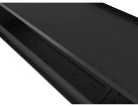 InFire - Beépített BIO kandalló 48,5x123,5 cm 6kW fekete