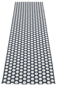 Sötétkék kültéri-beltéri futószőnyeg 70x250 cm Noa Dark Blue – Pappelina