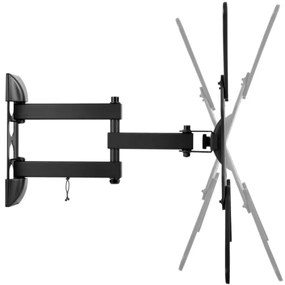 MK FLORIA MKF-23DP444 - Fali tartó TV-hez csuklóval 65" fekete