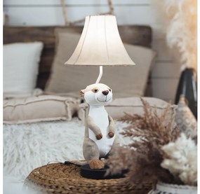 Happy Lamps - LED Asztali gyereklámpa EDDIE LED/5,4W/230V szurikáta