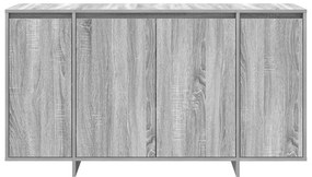 Szürke Komód Szürke sonoma Műgyanta 135 x 41 x 75 cm Szürke Komód