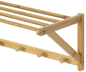 B004 NAT akasztó, bambusz