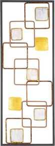 Fém fali dekoráció, 74×28 cm – TR891TNL1839