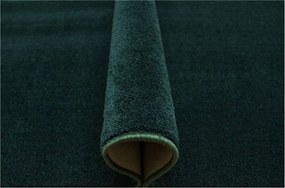 Szőnyeg Fényes Sötét Üveg Zöld Puha Gyapjú Eternity 150x300 cm