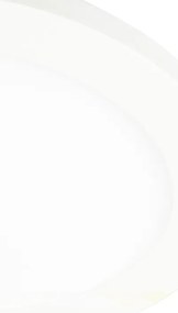 Mennyezeti lámpa fehér 22,5 cm, LED-del, 3 fokozatú fényerő-szabályzóval, IP44 - Steve