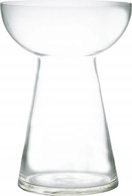 Windi Váza átlátszó üveg átm. 13cm