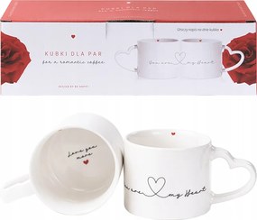 Bögre Szett Pároknak Ajándék Valentin Napra Évfordulóra Nő Férfi
