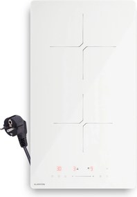 Klarstein PowerGlide indukciós főzőlap | Modern, kompakt és nagy teljesítményű | 2 főzőzóna | 3500 W | 30 cm