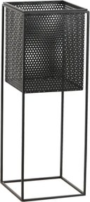 Virágtartó állvány, fekete, MELOI TYP 1