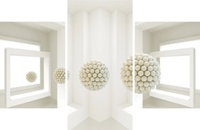 Kép - Kilátás belülre - absztrakt (90x60 cm)