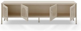 Krémszínű TV-állvány 180x50 cm Tayra – Marckeric