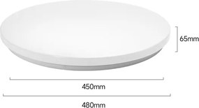 Brilagi - LED mennyezeti lámpatest MILKY WAY LED/36W/230V 3000K átm. 48 cm