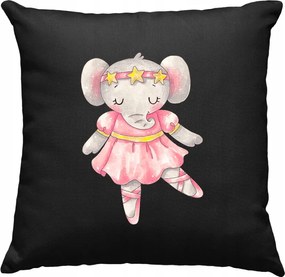 Elefánt párna Kedves Gyerek Fekete