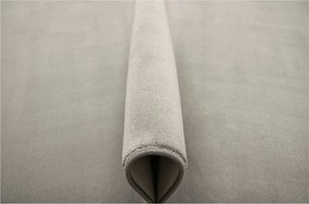 Szürke Puha Sűrű Luxus Kempingszőnyeg Hálószobába 100x300 cm