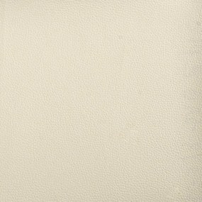 Kerekes Étkező Székek 2 pcs Krém 57 x 66 x 94 cm Műbőr