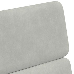 Kerekes Étkező Székek 2 pcs Világosszürke 58 x 65 x 98 cm