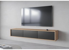 TV asztal Fiora 38 (olajozott tölgy + antracit). 1066459