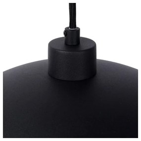 Lucide 45496/01/30 - Csillár zsinóron SIEMON 1xE27/40W/230V fekete