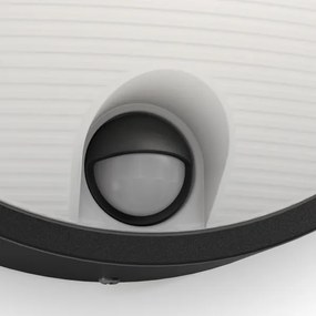 Philips 17297/30/16 -LED Kültéri fali lámpa érzékelővel YARROW 1xLED/6W/230V IP44