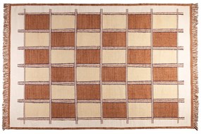 Terrakotta színű pamut szőnyeg 200x300 cm Gambit – Dutchbone