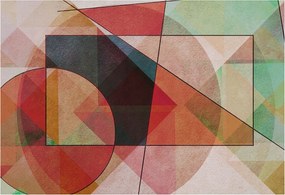 Fali fotótapéta Étkezőbe Geometrikus absztrakt 152x104