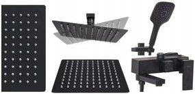 Zuhanyszett REA Fort black mat