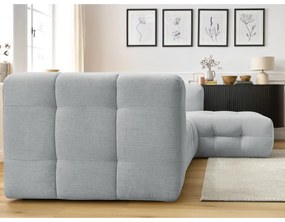 Világosszürke sarokkanapé (jobb oldali) Cloud – Bobochic Paris