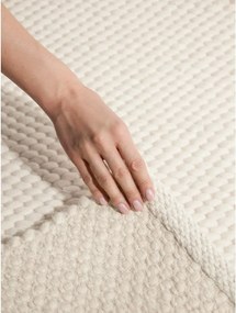 Krémszínű kézi szövésű gyapjú szőnyeg 200x290 cm Lyon Beans – Elle Decoration