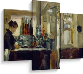 Kép - Style of Edouard Manet, Bon Bock Cafe, reprodukciók (90x60 cm)