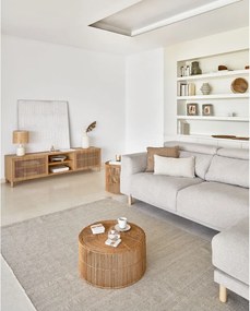 Krémszínű gyapjúkeverék szőnyeg 160x230 cm Carime – Kave Home