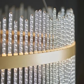 Endon 107672 - LED dimmelhető kábeles csillár ADRIEL LED/83W/230V 3000K arany