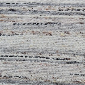 Vastag szőnyeg gyapjúból Rustic 131x183 szövött modern gyapjú szőnyeg