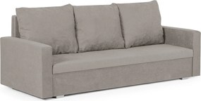 DELLA Háromszemélyes kinyitható kanapé Cappuccino