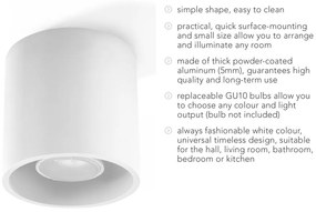 Roda fehér mennyezeti lámpa - Nice Lamps