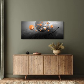 Narancssárga gömbök képe (120x50 cm)