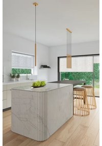 Sollux SL.1170 - Csillár zsinóron PASTELO 1xG9/8W/230V arany