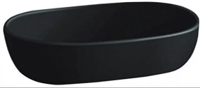 Mexen Viki   mosdó pultra helyezhetö  59 x 40 cm,  fekete - 21056070 Pultra építhető