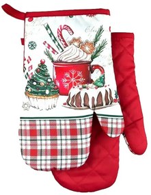 Konyhai kesztyű Karácsonyi sütés 2 db TiaHome