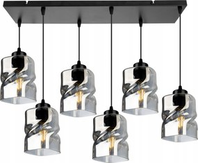 Mennyezeti Lámpa Lógó Csillár Üveg Lámpabúra Nappali Konyha Étkező