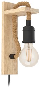 Eglo 43197 - Fali lámpa RAMPSIDE 1xE27/28W/230V