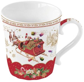 Karácsonyi porcelán bögre 340 ml díszdobozban Christmas Memories