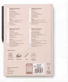 KidLupe KidBook grafikus rajztábla munkakártyákkal – Nyuszi