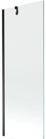 Mexen Next, kĂĄdparavĂĄn 1 szĂĄrny 70 x 150 cm, fix szĂĄrny, 6 mm ĂĄtlĂĄtszĂł ĂŒveg, fekete profil, 895-070-000-00-00-70