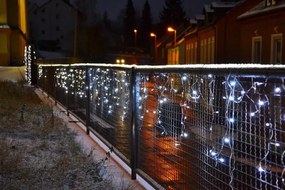 NEXOS Karácsonyi fényeső 2,7 m 72 LED meleg fehér