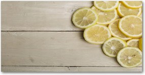 Fotó kép edzett üveg Citrom fa 140x70