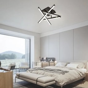 LED Dimmelhető felületre szerelhető csillár LED/60W/230V 3000-6500K + távirányítás