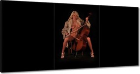 Festmények 120x60 Csábító lány