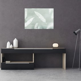 Kép - Fehér tollak (70x50 cm)