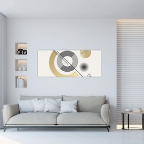 Kép - Geometriai formák N⁰2 (120x50 cm)