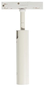 Modern fehér spotlámpa 1 fázisú sínrendszerhez - Slimline Uzzy